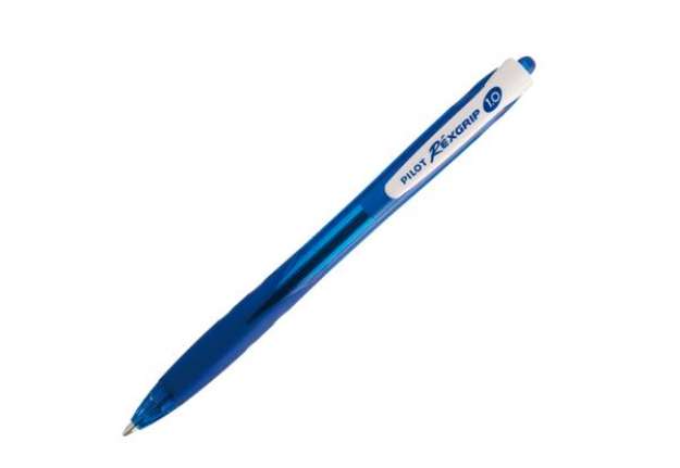Immagine di Penna a sfera a scatto Rexgrip Begreen  - punta 1,0mm - blu - Pilot