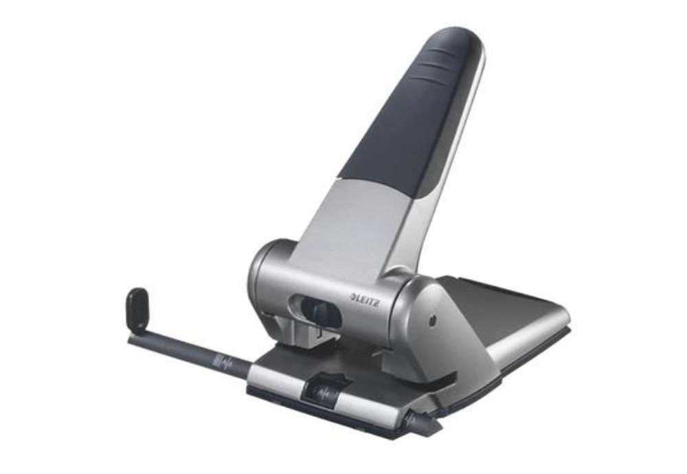 Immagine di Perforatore 5180 - passo 8 cm - max 65 fogli - 2 fori - argento - Leitz
