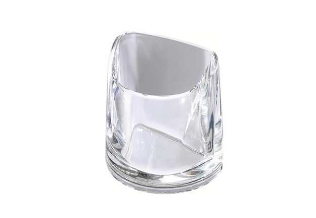 Immagine di Portapenne Nimbus - 10x11x6,8 cm - cristallo trasparente - Rexel