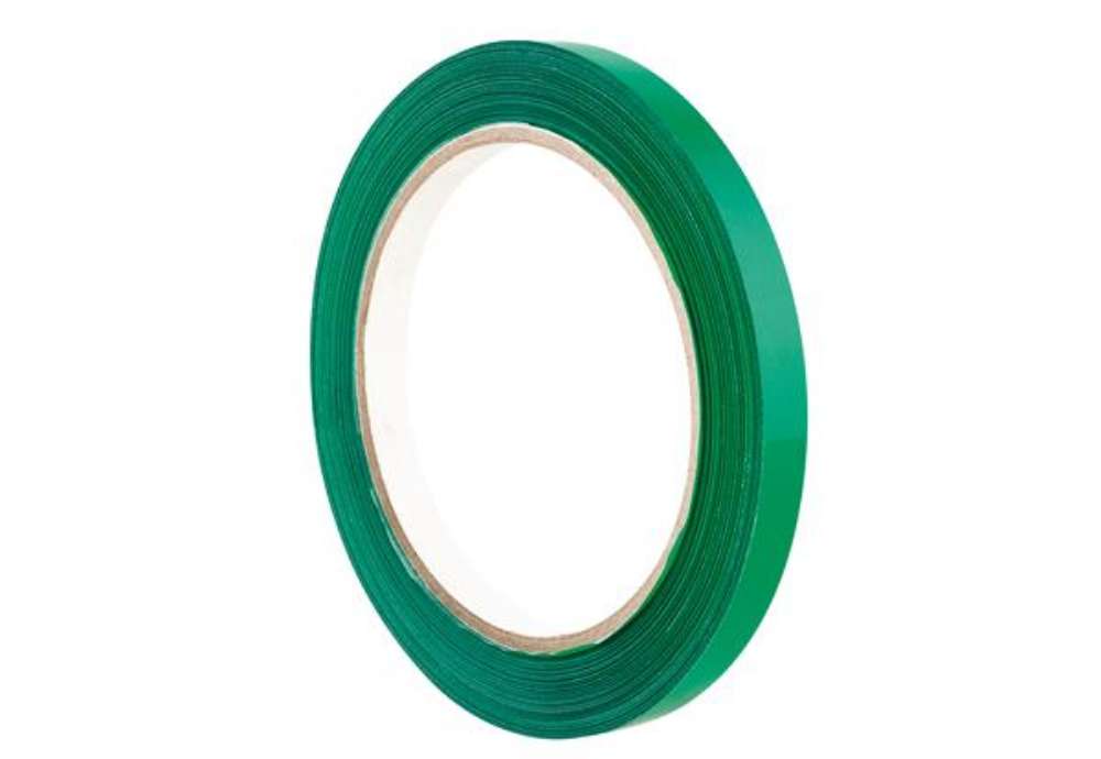 Immagine di Nastro adesivo 350 - 0,9 cm x 66 m - PVC - verde - Eurocel