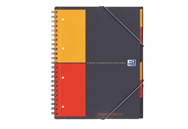 Immagine di Blocco spiralato Organiser Book - 5mm con margine - 240 x 297mm - 80gr - 80 fogli - Oxford
