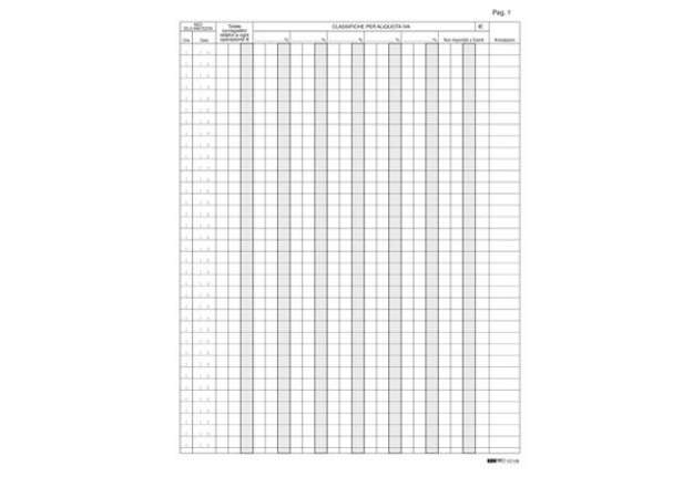 Immagine di Registro Iva corrispettivi per mancato funzionamento registro cassa - 31 x 24,5cm - 46pg - pagine nu