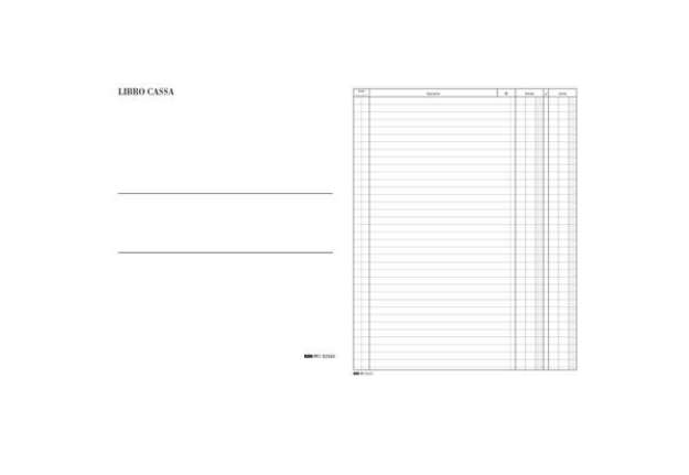 Immagine di Libro cassa - 31 x 24,5cm - 100 fogli - Edipro