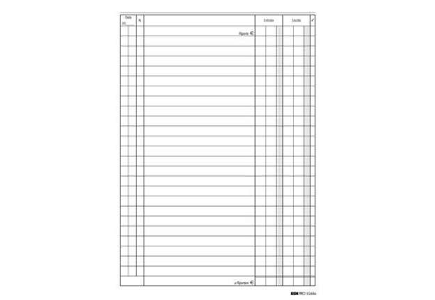 Immagine di Registro cassa entrate/uscite - 24 x 17cm - 100 fogli - Edipro