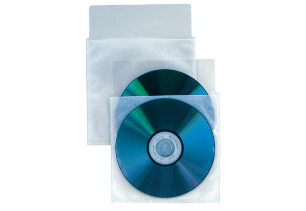 Immagine di Buste a sacco Insert CD Pro - con divisorio interno - patella di chiusura - PP - Sei Rota - conf. 25