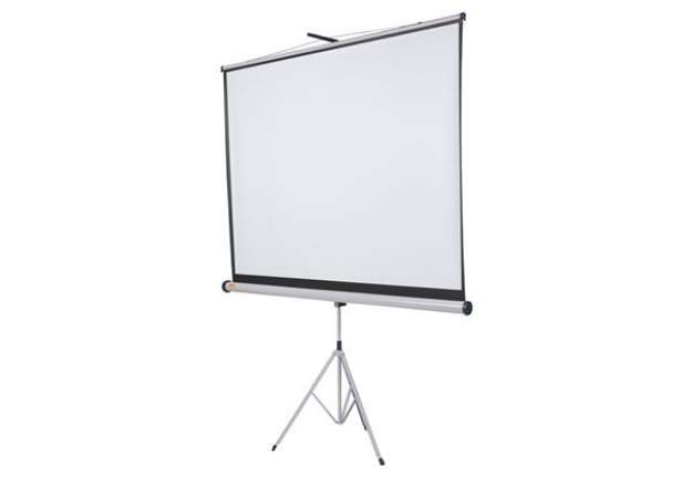 Immagine di Schermo di proiezione su treppiede - formato 4:3 - 175 x 133 cm - Nobo