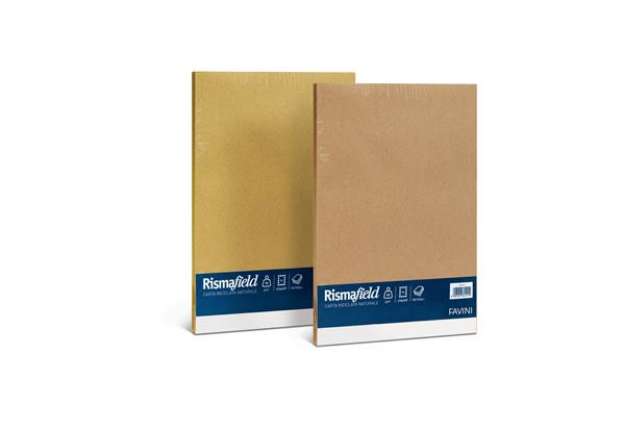 Immagine di Carta riciclata Risma Field - A4 - 90 gr - giallo - Favini - conf. 100 fogli