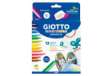 Immagine di Pennarelli Decor Textile - per tessuto - Giotto - astuccio 12 pennarelli