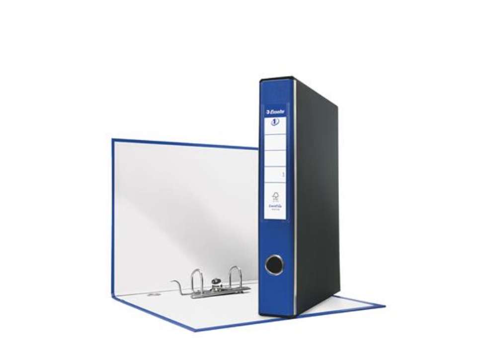 Immagine di Registratore Eurofile G52 - dorso 5 cm - commerciale 23 x 30 cm - blu - Esselte