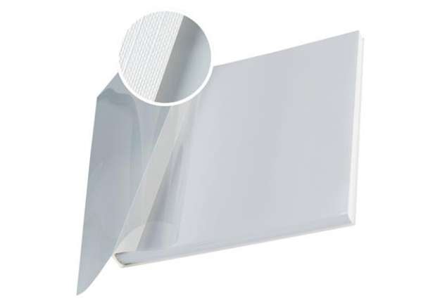 Immagine di Copertine Impressbind - flessibile - 7 mm - bianco - Leitz - scatola 10 pezzi