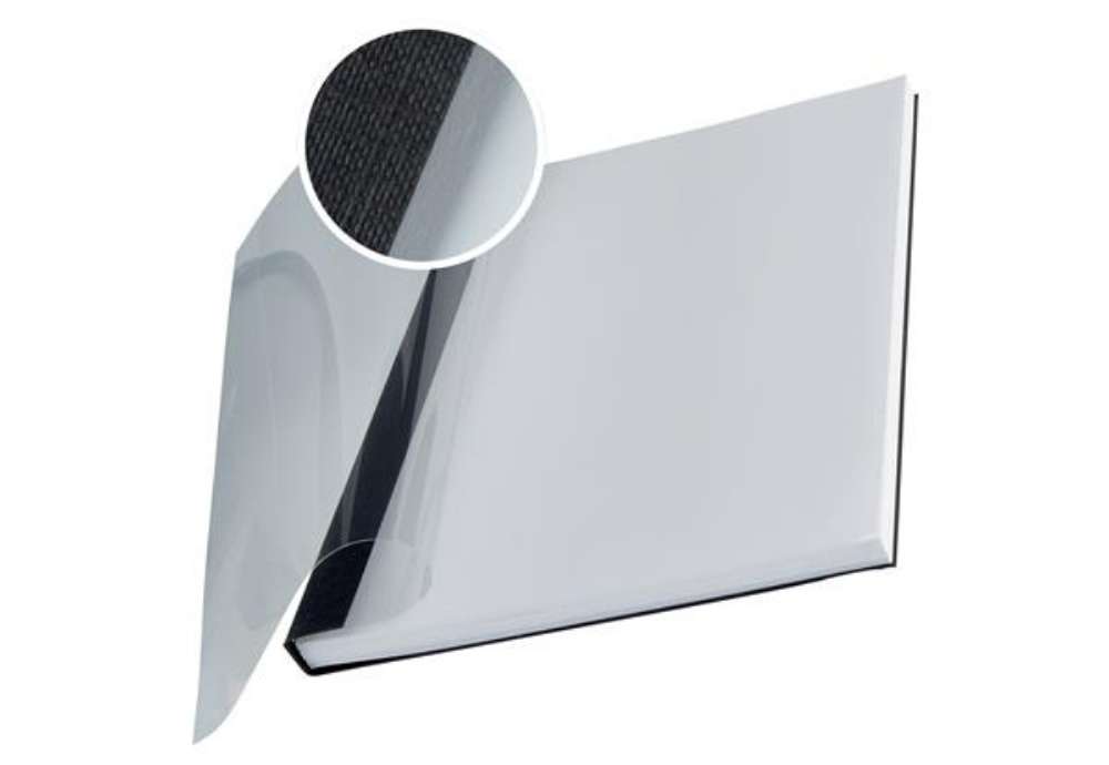Immagine di Copertine Impressbind - flessibile - 14 mm - nero - Leitz - scatola 10 pezzi