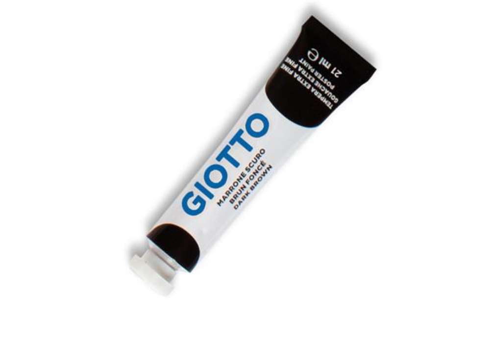 Immagine di Tempera Tubo 7 - 21ml - marrone - Giotto