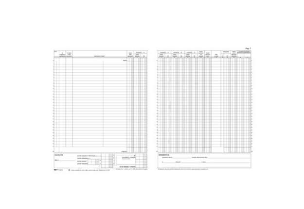 Immagine di Registro Iva fatture - 31 x 24,5cm - 22pg - numerate - Edipro
