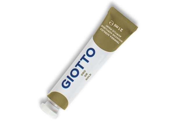 Immagine di Tempera acrilica extraconcentrata - 21ml - oro - Giotto