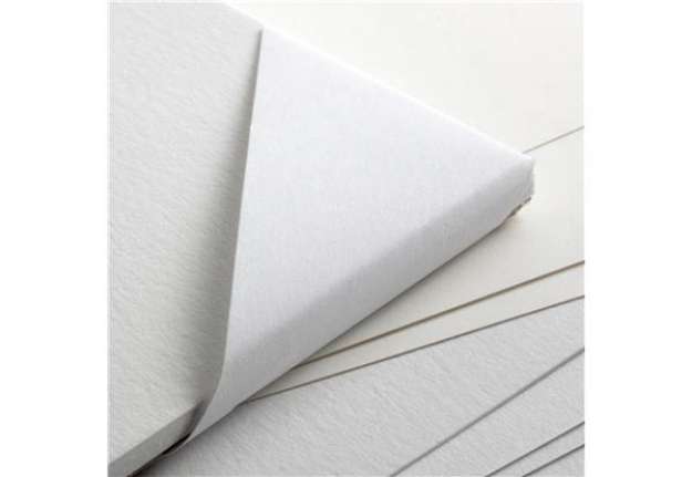 Immagine di Cartoncino F4 - 50x70cm - 220gr - bianco - liscio - Fabriano - pacco 25 fogli