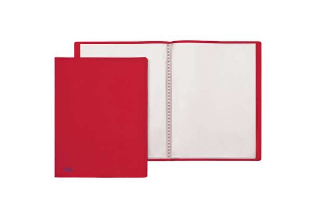 Immagine di Portalistini Sviluppo - buccia - PP - 22x30 cm - 20 buste - rosso - Favorit