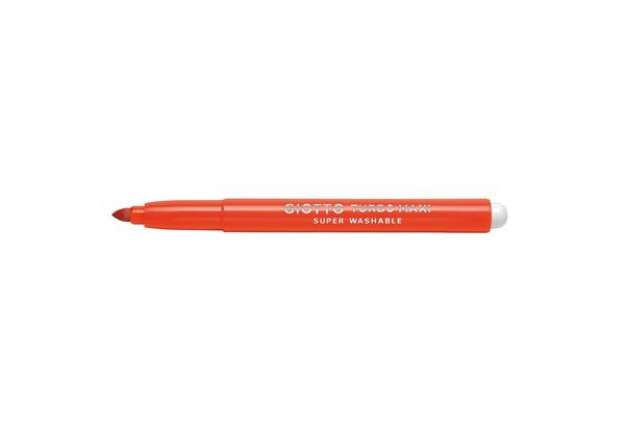 Immagine di Pennarello Turbomaxi Monocolore - punta ø5mm - arancione - Giotto