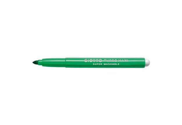 Immagine di Pennarello Turbomaxi Monocolore - punta ø5mm - verde chiaro - Giotto