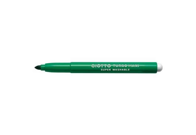Immagine di Pennarello Turbomaxi Monocolore - punta ø5mm - verde cinabro - Giotto