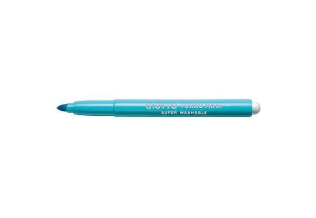 Immagine di Pennarello Turbomaxi Monocolore - punta ø5mm - azzurro - Giotto