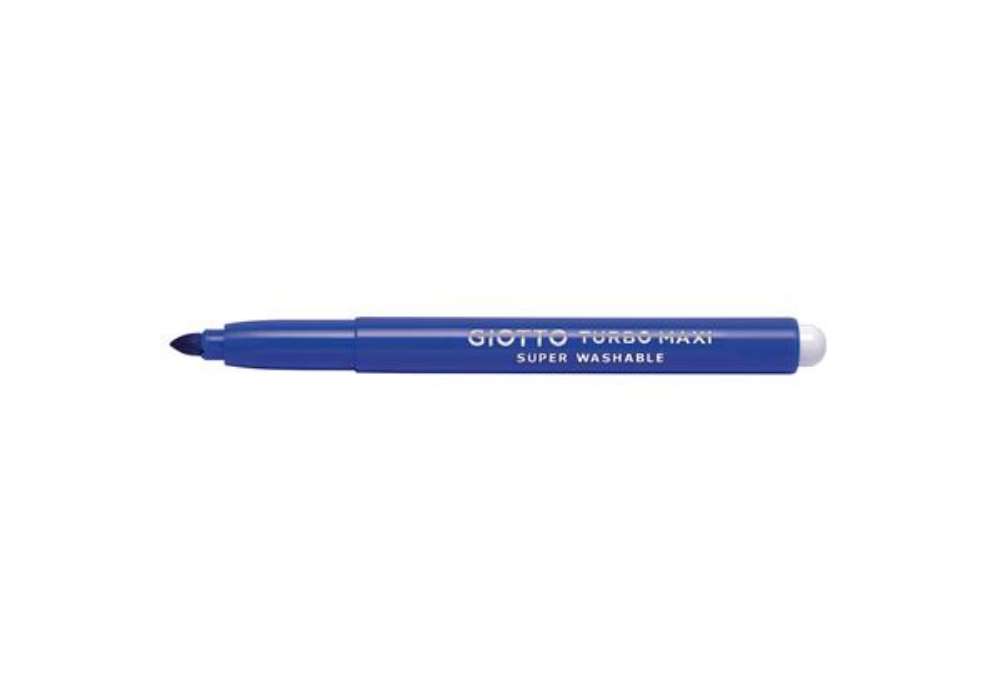 Immagine di Pennarello Turbomaxi Monocolore - punta ø5mm - blu oltremare - Giotto