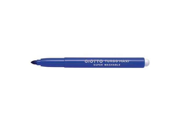 Immagine di Pennarello Turbomaxi Monocolore - punta ø5mm - blu oltremare - Giotto