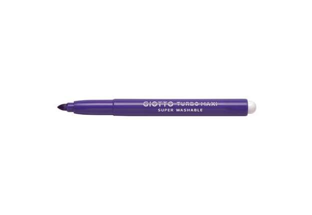 Immagine di Pennarello Turbomaxi Monocolore - punta ø5mm - violetto - Giotto