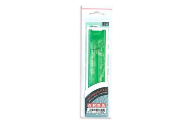 Immagine di Normografo lettere e cifre Uni - 3mm - verde - Arda