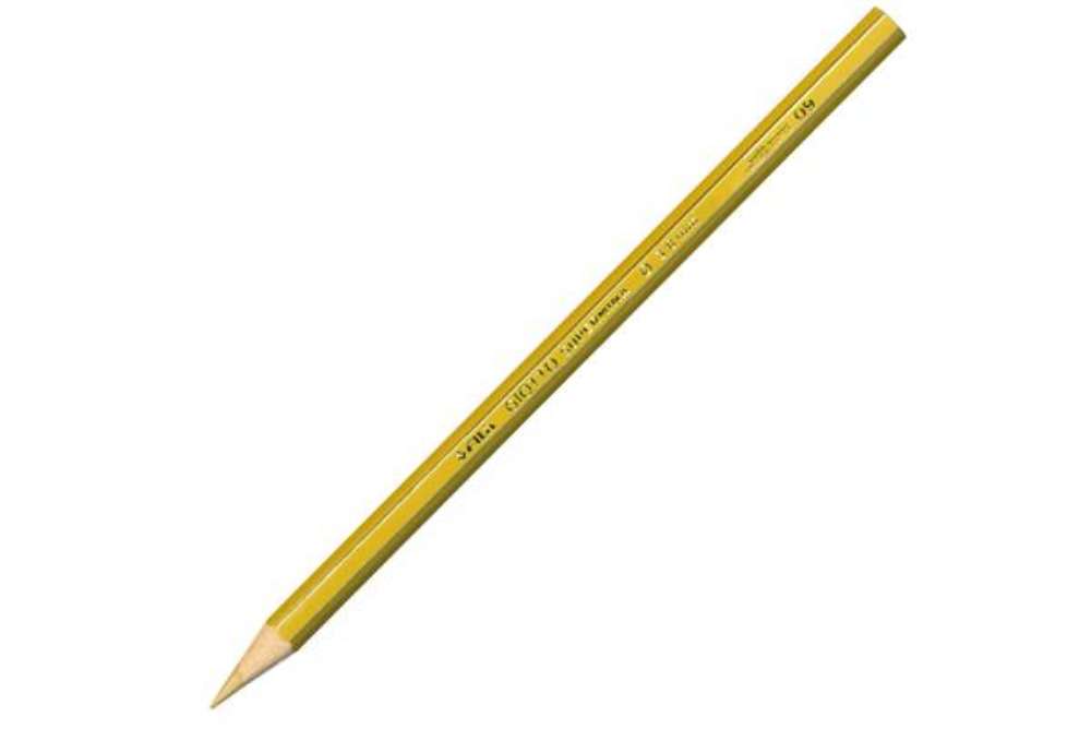 Immagine di Pastello Supermina - mina 4 mm - giallo ocra 09 - Giotto
