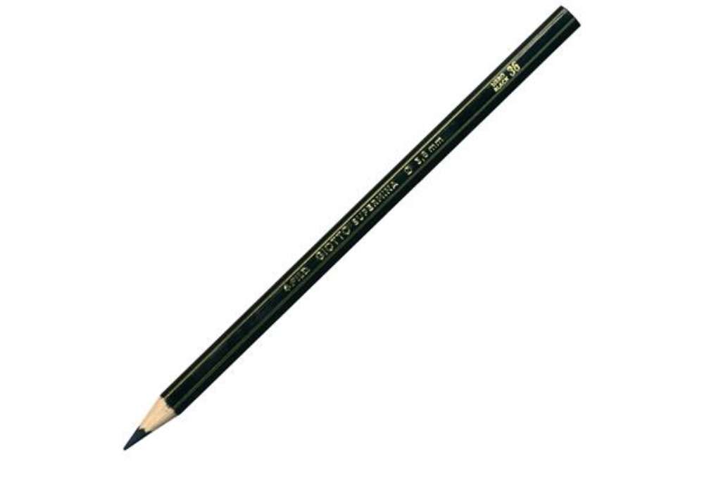 Immagine di Pastello Supermina - mina 4 mm - nero 36 - Giotto