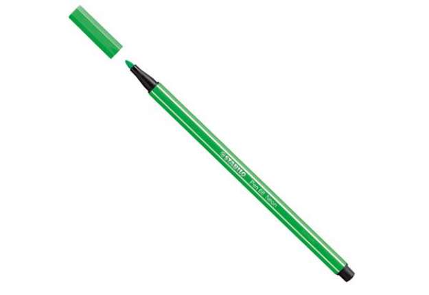 Immagine di Pennarello Pen 68 - verde neon 033 - Stabilo