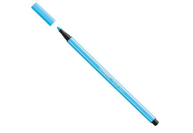 Immagine di Pennarello Pen 68 - blu neon 031 - Stabilo