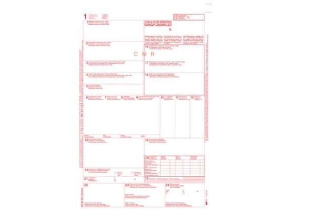 Immagine di C.M.R. lettera vettura internazionale - 5 copie snap - 29,7 x 21cm - 50 fogli - Edipro