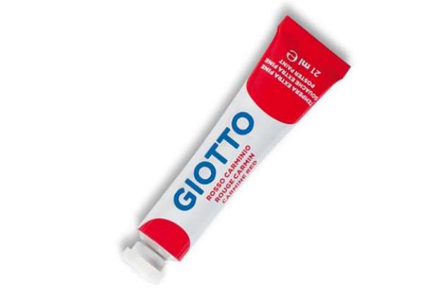 Immagine di Tempera Tubo 7 - 21ml - rosso carminio - Giotto