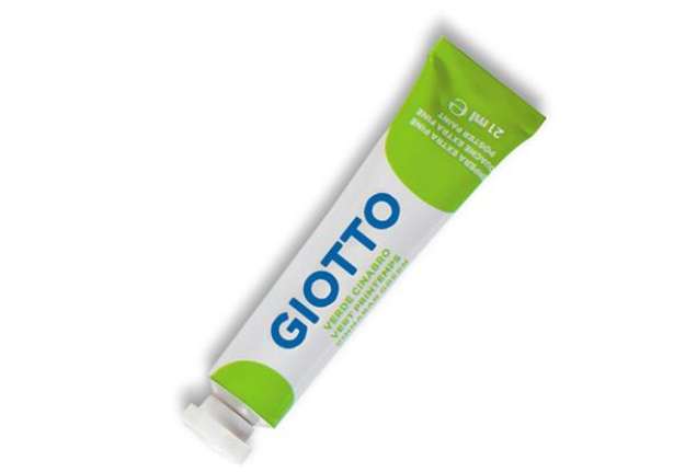 Immagine di Tempera Tubo 7 - 21ml - verde cinabro - Giotto
