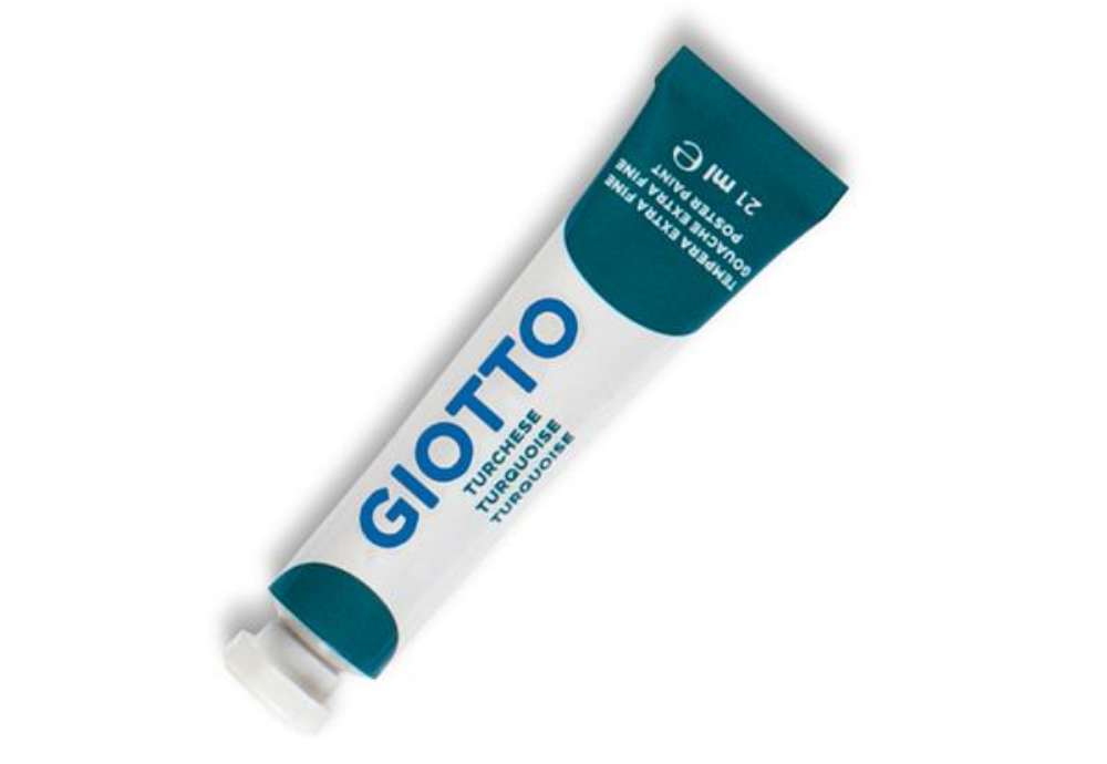 Immagine di Tempera Tubo 7 - 21ml - turchese - Giotto