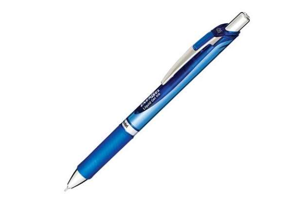 Immagine di Roller a scatto Energel XM Click - punta 0,5mm - blu  - Pentel