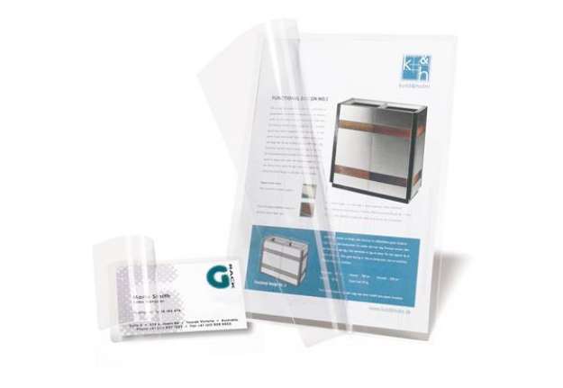 Immagine di Pouches Self Laminating 11042 - a freddo - A5 - 160 x 222 mm - PPL - Djois - conf. 10 pezzi