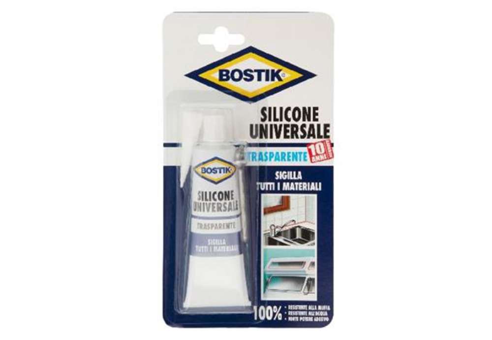 Immagine di Silicone Universale - 60 ml - trasparente - Bostik