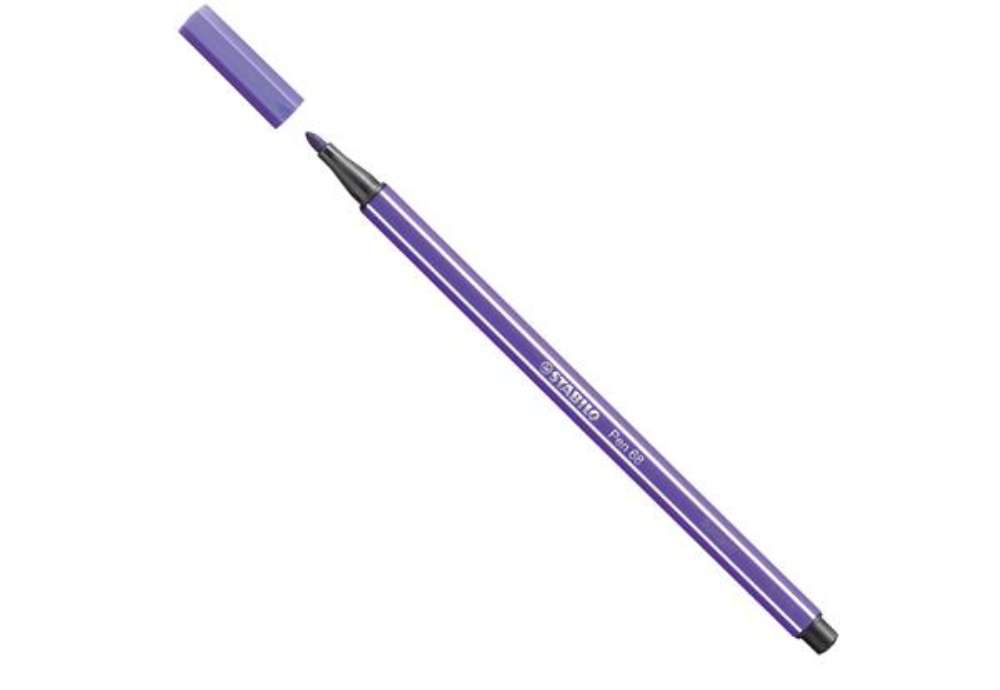 Immagine di Pennarello Pen 68 - viola 55 - Stabilo