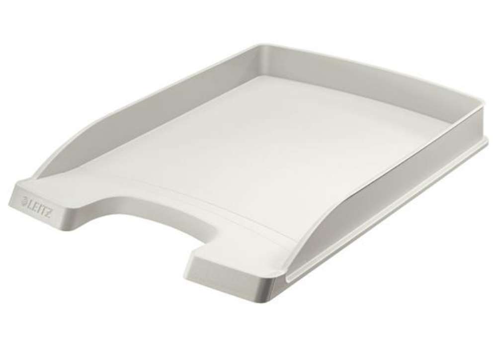 Immagine di Vaschetta portacorrispondenza Leitz Plus Slim - 25,5 x 36 x 3,7 cm - grigio - Leitz