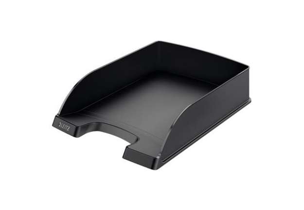Immagine di Vaschetta portacorrispondenza Leitz Plus Standard - 25,5 x36 x 7 cm - nero - Leitz