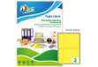 Immagine di Etichette adesive LP4F - in carta - angoli arrotondati - permanenti - 200 x 142 mm - 2 et/fg - 70 fo
