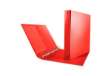 Immagine di Raccoglitore Nettuno - 22 x 30 cm - 4 anelli a R 30 mm - dorso 3,5 cm - rosso - Sei Rota