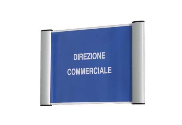 Immagine di Porta targa appendibile Wall Sign - A4 - 21 x 30 cm - Tecnostyl