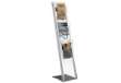 Immagine di Portadepliant da terra Vision Ice - 3 tasche A4 - Tecnostyl