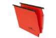 Immagine di Cartella sospesa Joker - armadio - interasse 33 cm - fondo V - 33 x 28 cm - rosso - Bertesi