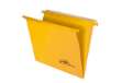 Immagine di Cartella sospesa Joker - cassetto - interasse 33 cm - fondo V - 31,3 x 25 cm - giallo - Bertesi