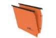 Immagine di Cartella sospesa Joker - armadio - interasse 33 cm - fondo V - 33 x 28 cm - arancio - Bertesi