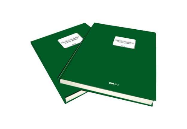 Immagine di Registro corrispondenza arrivo/partenza - 31 x 24,5cm - 500 fogli - Edipro